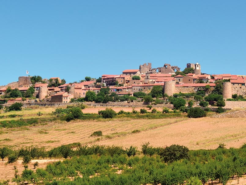 A view towards Castelo Rodrigo in the Douro Valley, Portugal